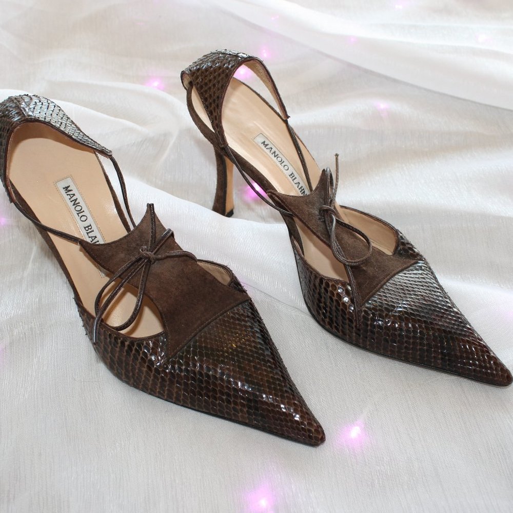 Vintage Authentic Manolo Blahnik's